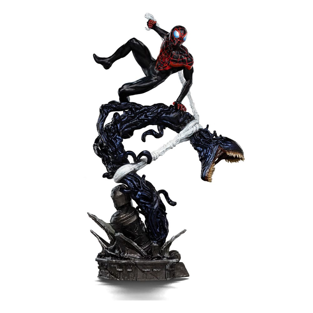 Spider-Man vs. Villains Dioráma BDS Art Scale Szobor 1/10 Miles Morales 32 cm