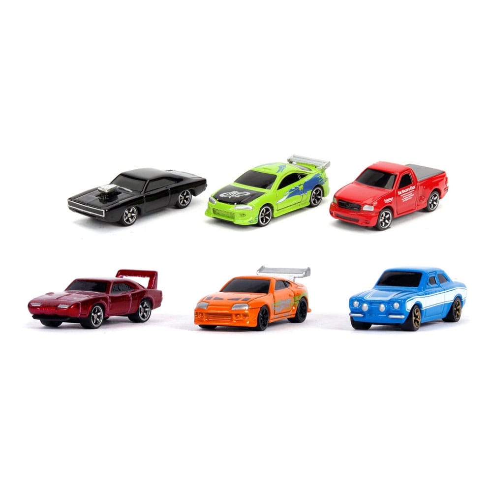 Fast & Furious Nano Hollywood Cars Diecast Mini Cars Készlet (24)