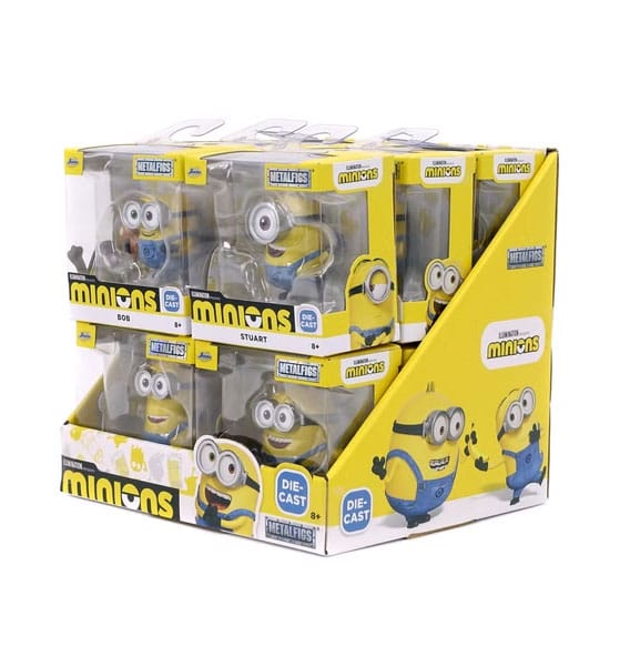 Minions Nano Metalfigs Diecast Mini Figurák Wave 1 5 cm Válogatás (12)