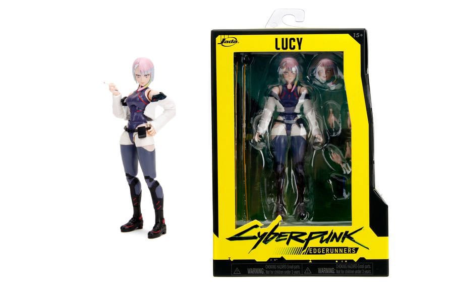 Cyberpunk: Edgerunners Diecast Mini Figura Lucy 15 cm