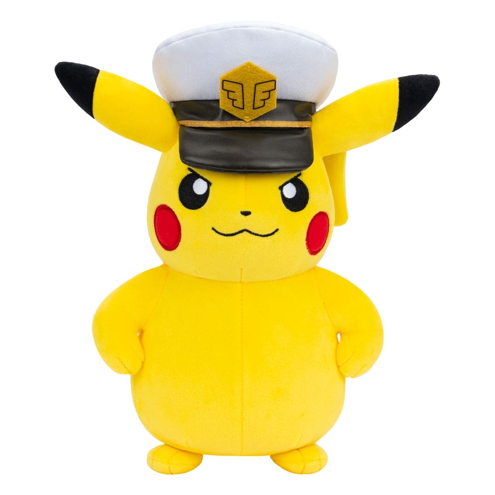 Pokémon Plüss Figura Captain Pikachu 20 cm