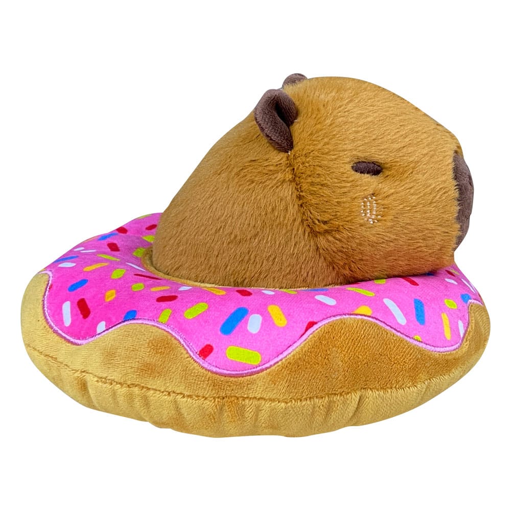 Capybara Plüss Figura Donut 22 cm