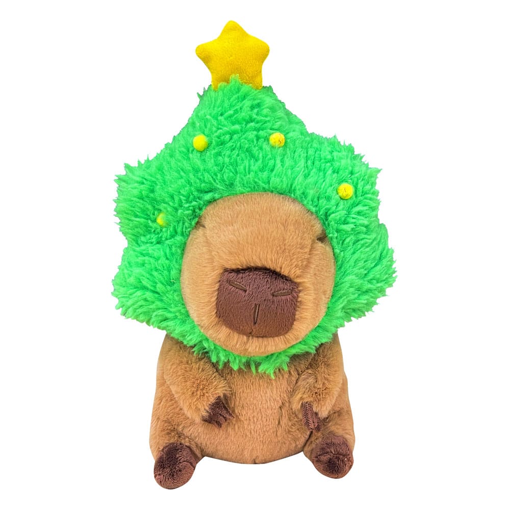 Capybara Plüss Figura Capybara  Christmas Tree 32 cm