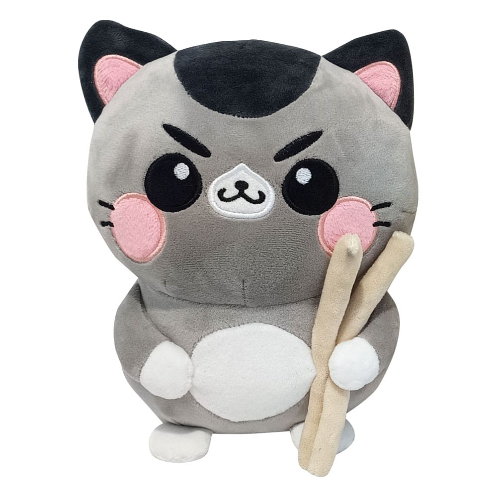 Funny Cat Plüss Figura Cat  Chopsticks 25 cm