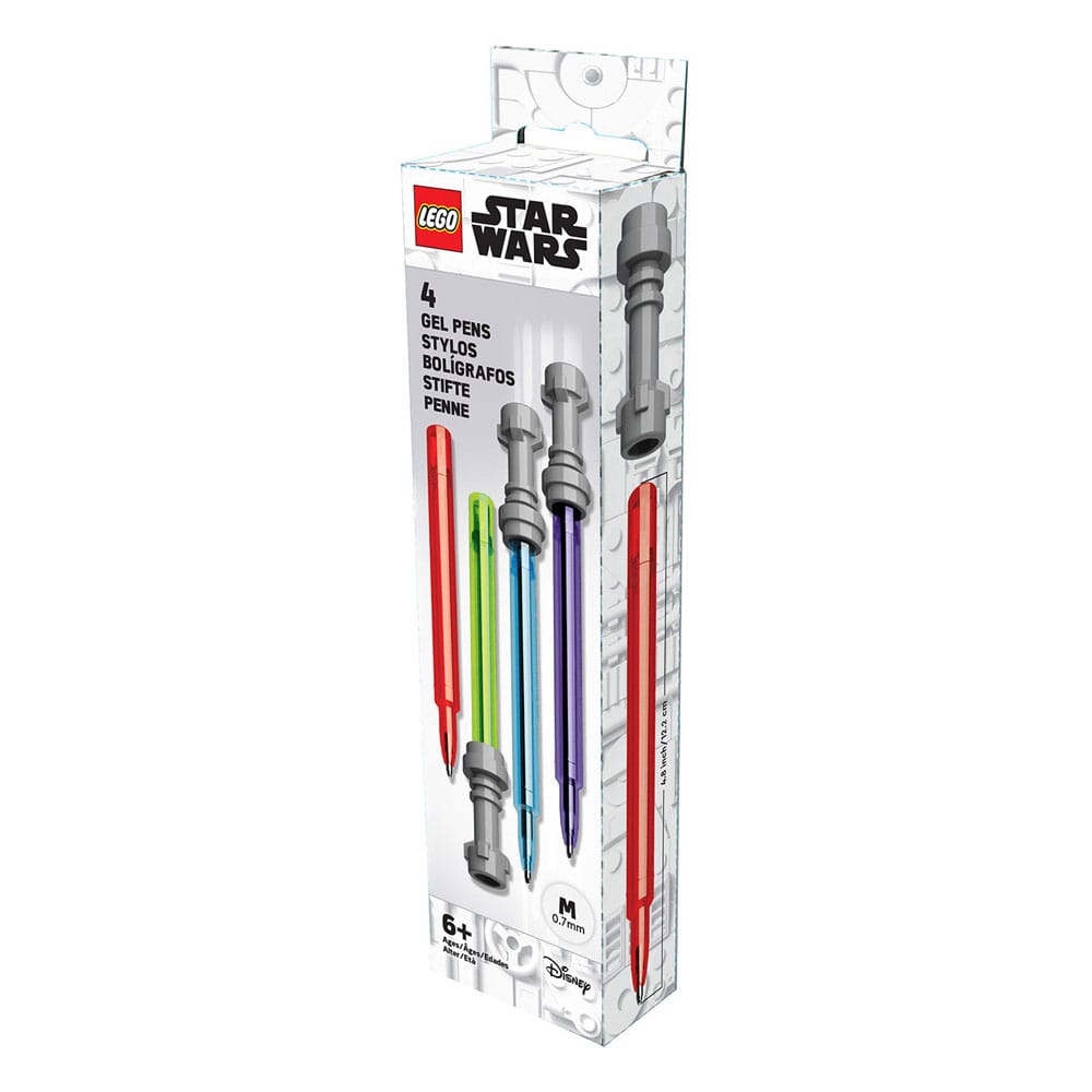 LEGO Star Wars Gel Pens 4-es Csomag Lightsaber