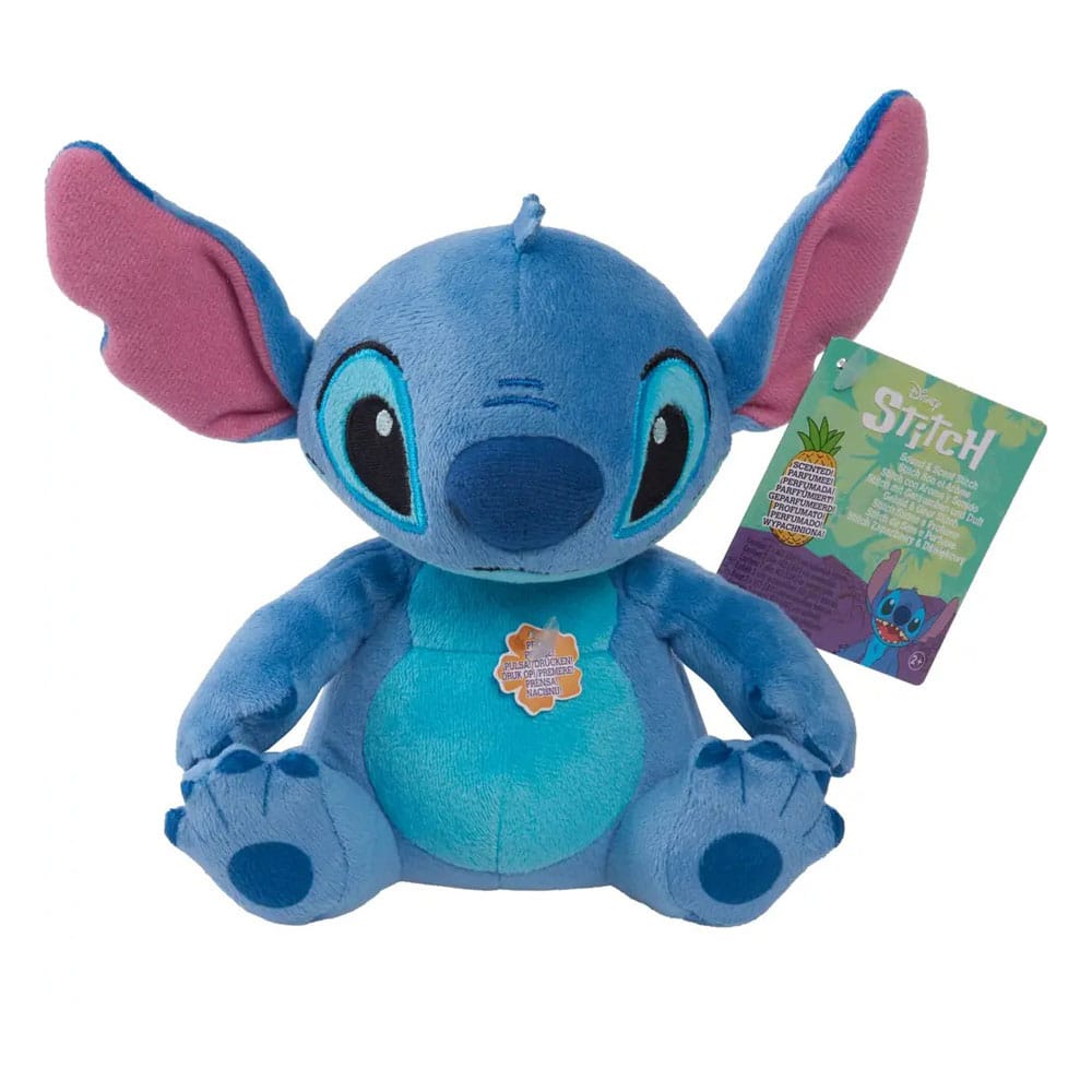 Lilo & Stitch Plüss Figura  Sound and Scent Stitch 15 cm