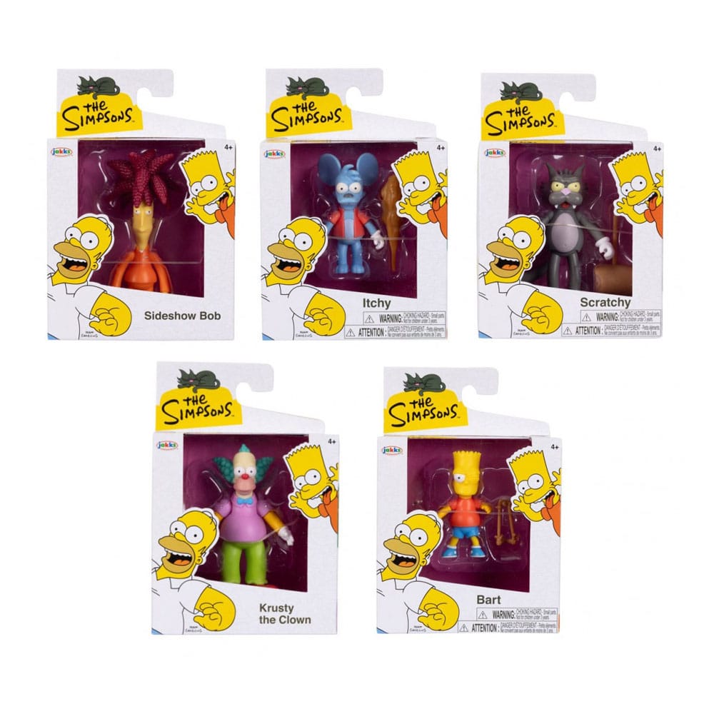 Simpsons Mini Figura Wave 2 7 cm Válogatás (8)