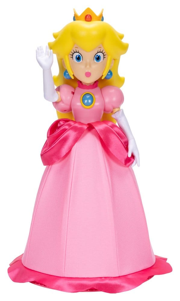 World of Nintendo Beszélő Akciófigura Princess Peach Yours Truly 36 cm