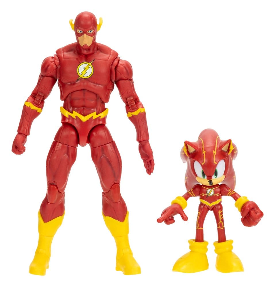 DC x Sonic – The Hedgehog Action Figues 2-Csomag Wave 4 Válogatás (6)