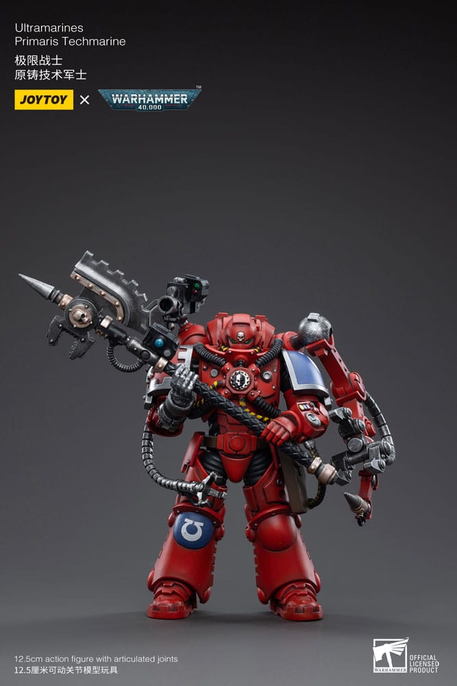 Warhammer 40k Akciófigura 1/18 Ultramarines Primaris Techmarine 12 cm