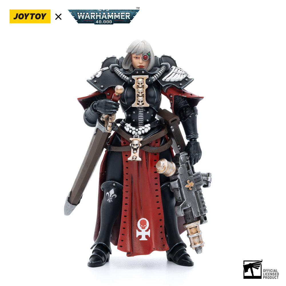 Warhammer 40k Akciófigura 1/18 Adepta Sororitas Battle Sister Sister Kassia 10 cm