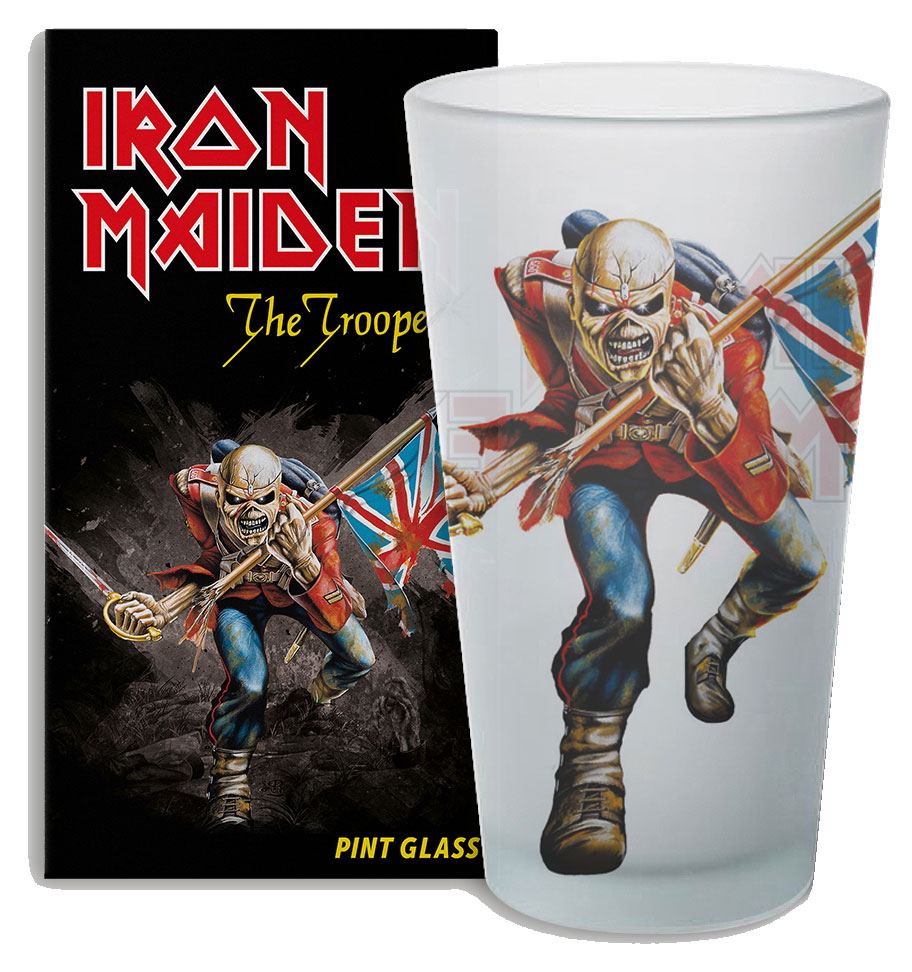 Iron Maiden Pint Pohár The Trooper