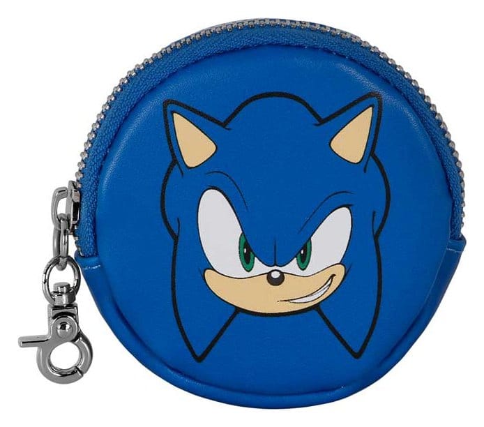 Sonic – The Hedgehog Face-Cookie Pénztárca SEGA Blue