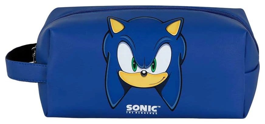 Sonic – The Hedgehog Plus Brick Travel Toiletry Táska SEGA Sight Blue