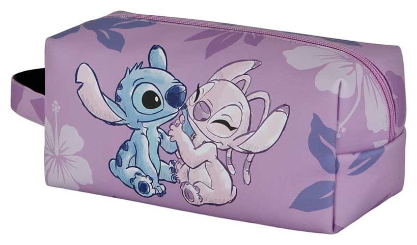 Lilo & Stitch Plus Brick Travel Toiletry Táska Stitch & Angel Pink