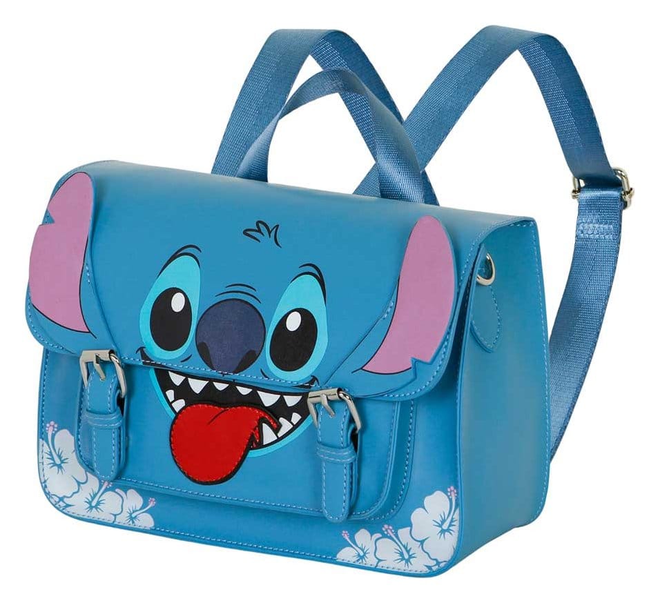 Lilo & Stitch Satchel Shoulder Táska Hátizsák Tongue Blue