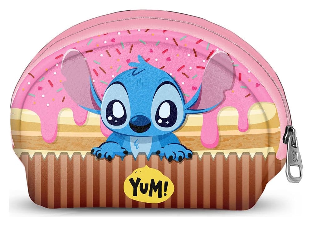 Lilo & Stitch Casual Oval Pénztárca Muffin Pink