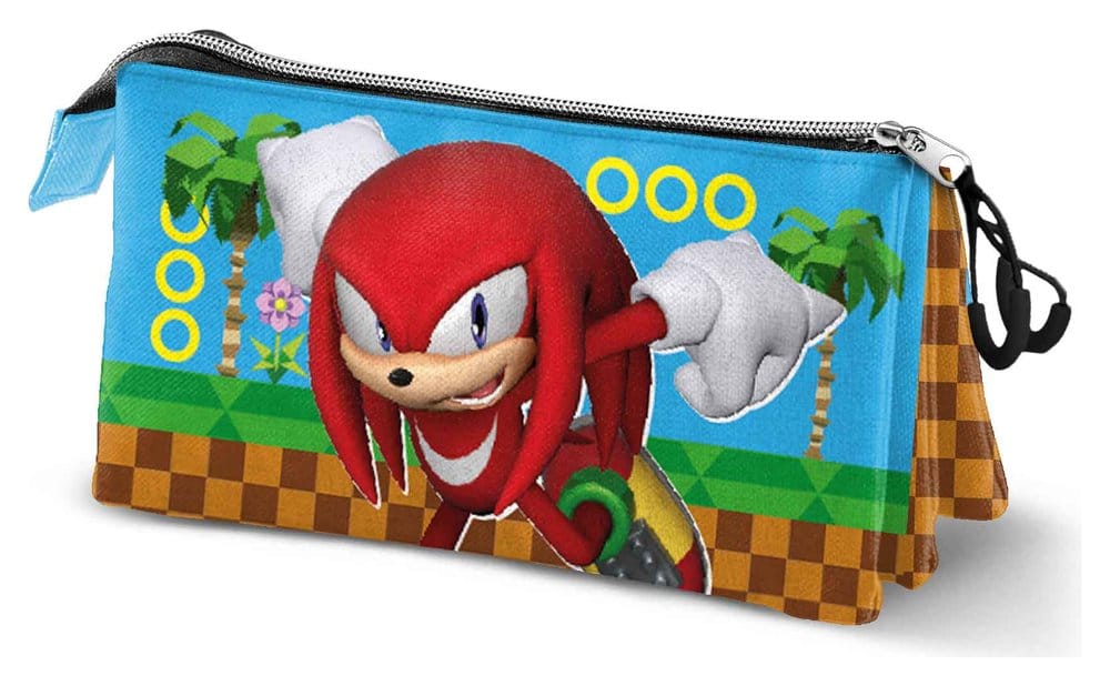 Sonic – The Hedgehog Triple Tolltartó SEGA Knuckles Run Multicolour