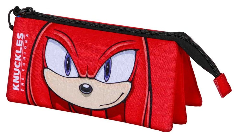 Sonic – The Hedgehog Triple Tolltartó SEGA Knuckles Sight Red