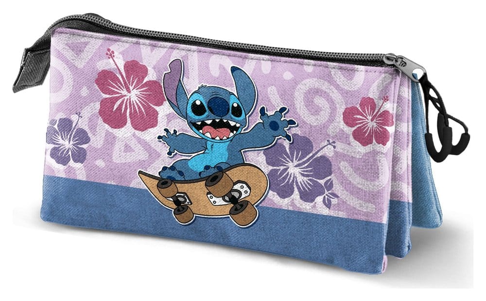 Lilo & Stitch Triple Tolltartó Skate Lilac