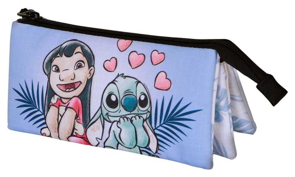 Lilo & Stitch Triple Tolltartó Couple Lilac