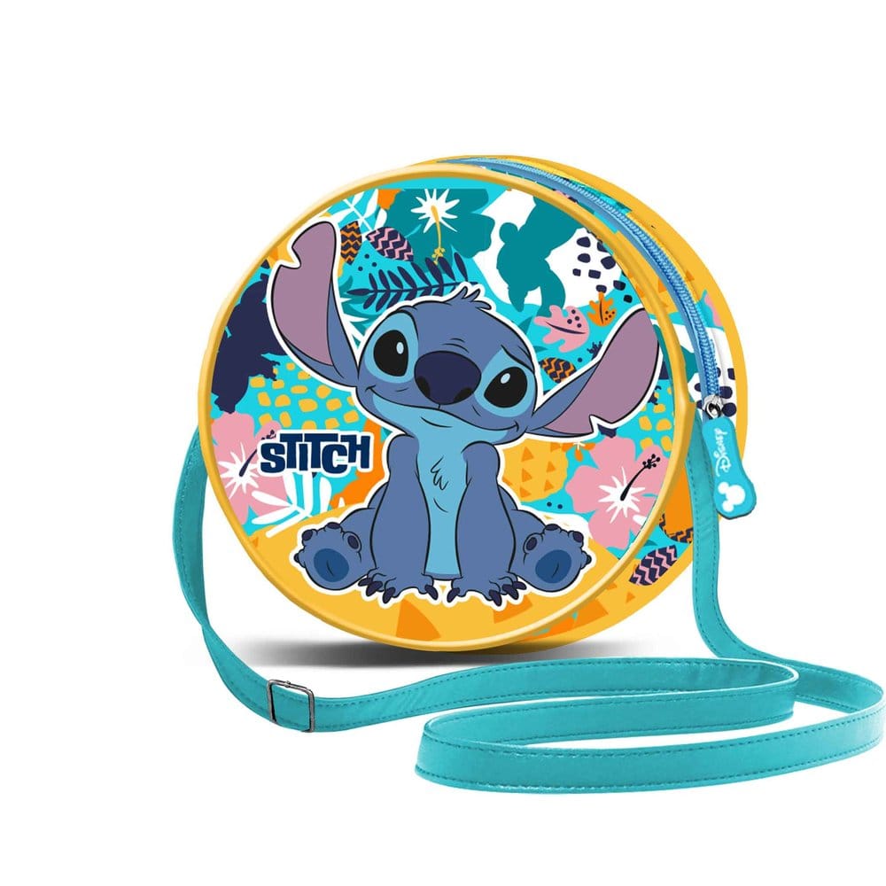 Lilo & Stitch Round Crossbody Táska Colors Turquoise