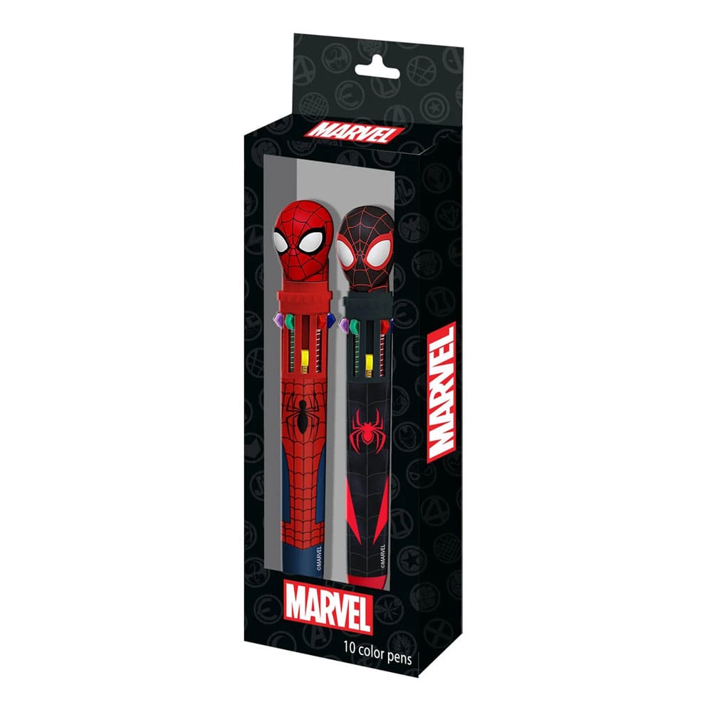 Spider-Man Multicoloured ball pens 2-Csomag