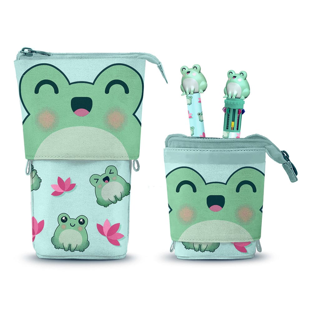 Oh My Pop! Pop Up Pencil  Multicoloured Golyóstoll & Erasable Gel Toll Froggy