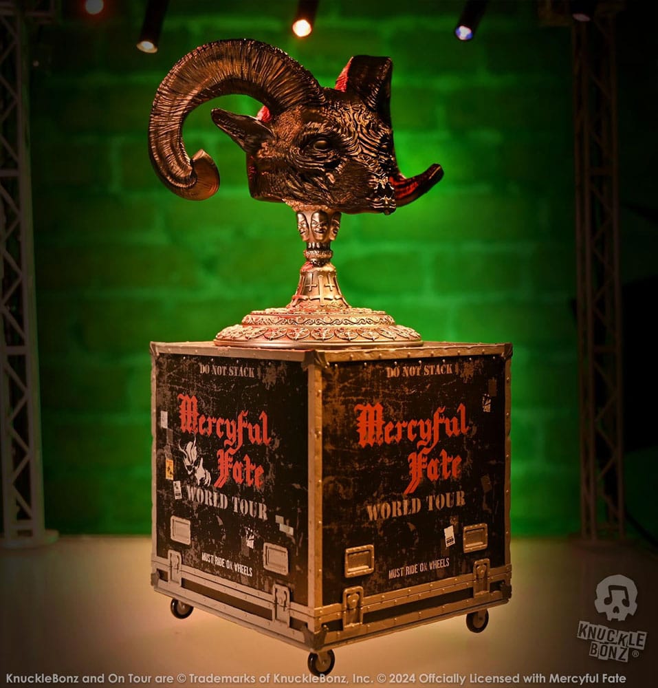 Mercyful Fate Rock Ikonz On Tour Road Case Szobor & Stage Maszk Csomag World Tour