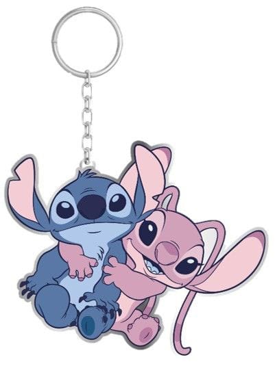 Lilo & Stitch Kulcstartó Stitch & Angel