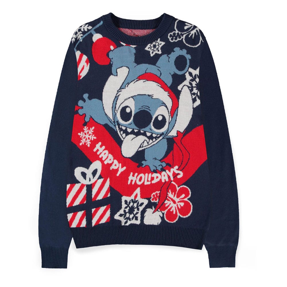 Lilo & Stitch Pulóver Stitch Santa (Christmas Pulóver) Size M