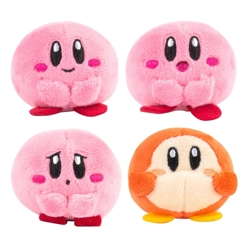 Kirby Cuties Mini-Plüss Figura Mystery Capsule Készlet (12) 7 cm
