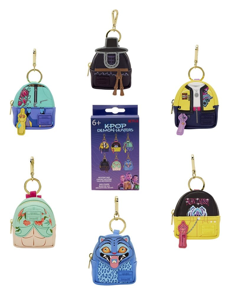 KPop Demon Hunters by Loungefly Táska Charm Mystery Doboz Készlet (15)