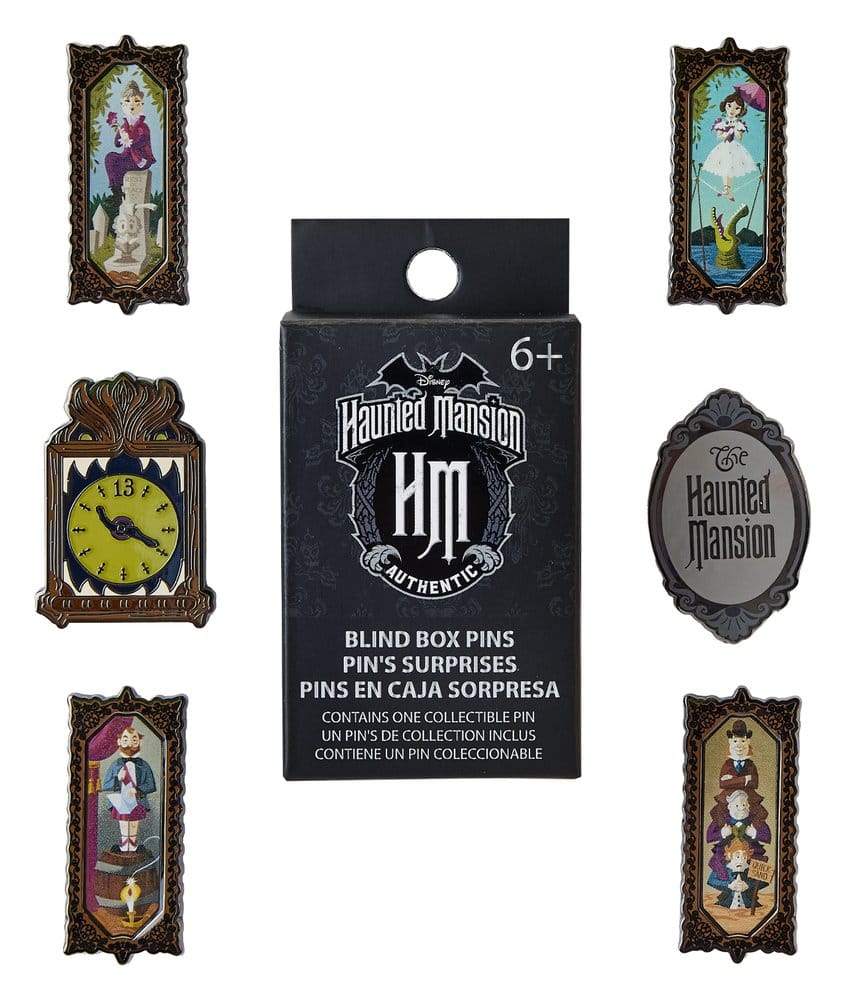 Disney by Loungefly Enamel Pins Blind Doboz Haunted Maison Válogatás (12)
