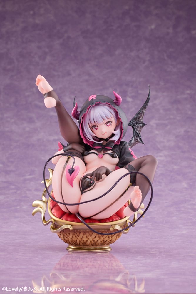 Original Character PVC 1/6 Little Apprentice Succubus Yuna Illustrated by Kink Deluxe Kiadás 18 cm