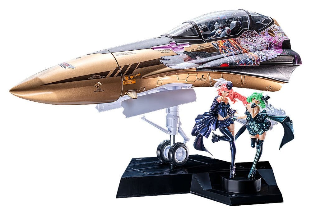 Macross Frontier Plastic Modellkészlet PLAMAX MF-98: minimum factory Fighter Nose Kollekció YF-29 GALAXY Csomag 90  cm