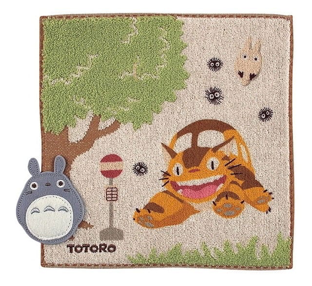 My Neighbor Totoro Mini Törölköző Bus Stop 25 x 25 cm