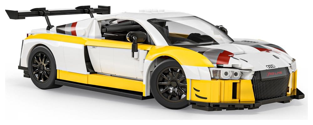 Hot Wheels Elite Mattel Brick Shop Building Csomag 1/16 ’15 Audi R8 LMS