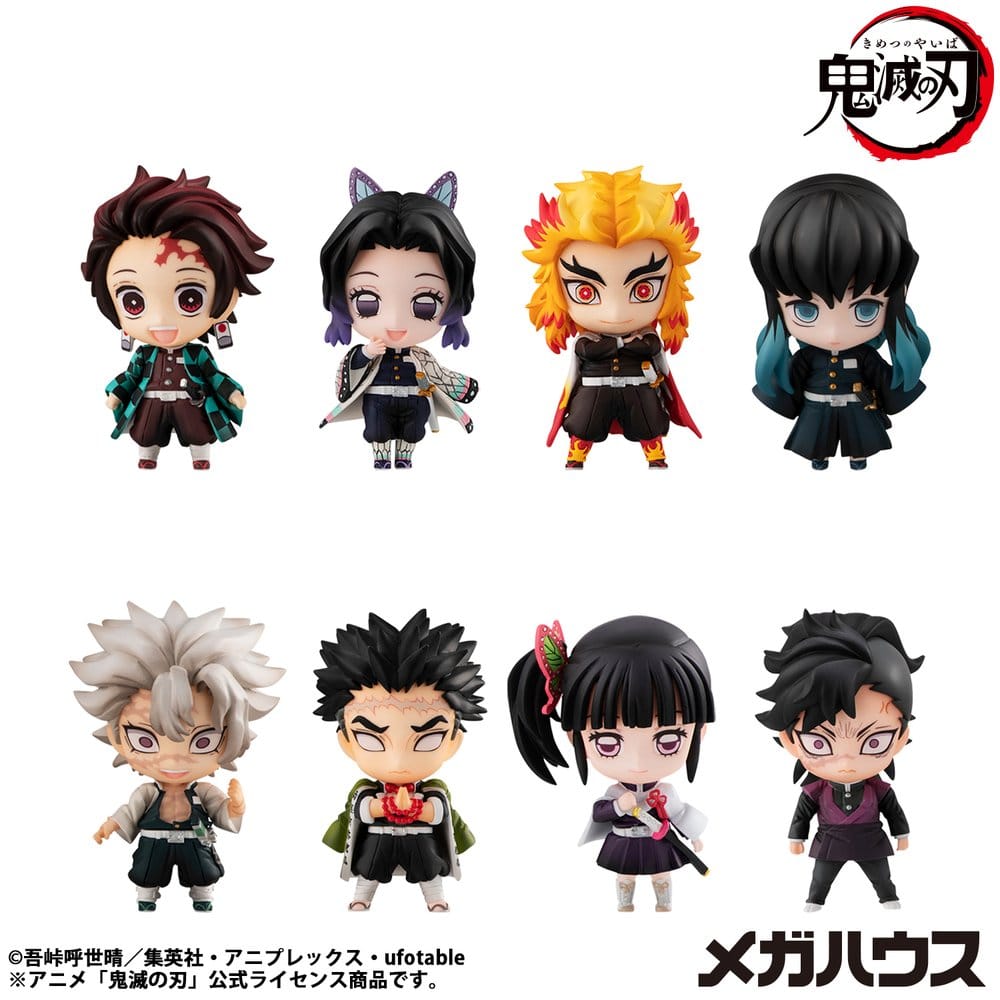 Demon Slayer Kimetsu no Yaiba Trading Figura Tanjiro & Friends Vol. 2 5 cm Válogatás (8)