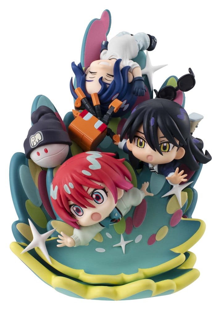 Mobile Suit Gundam GQuuuuuuX FigUnity PVC Mini Szobor 13 cm ( Ajándék)