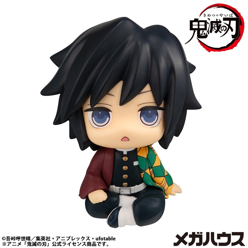 Demon Slayer: Kimetsu no Yaiba Look Up PVC Szobor Giyu Tomioka Stupefied face Ver. 11 cm