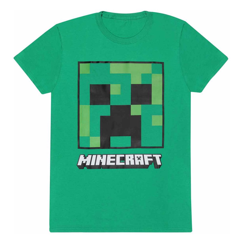Minecraft Póló Creeper Face  Size XL