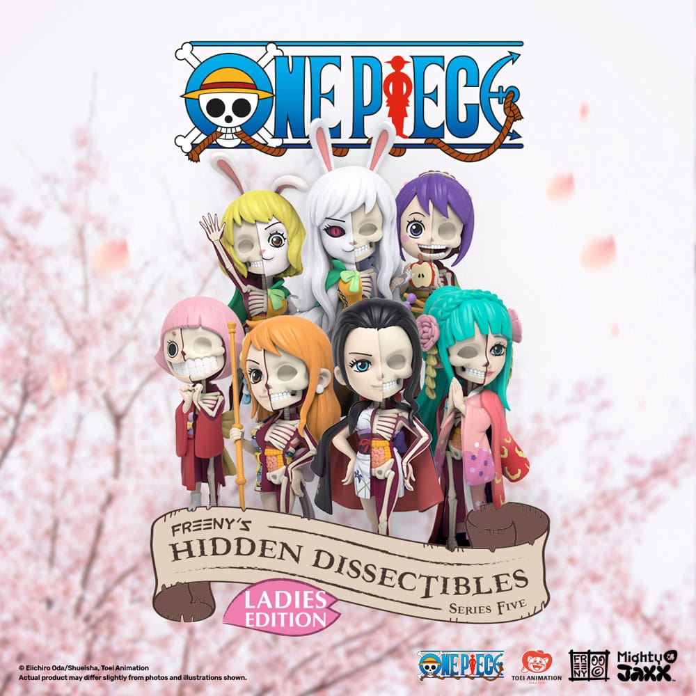 One Piece Blind Doboz Hidden Dissectibles Series 5 (Ladies ed.) Készlet (6)