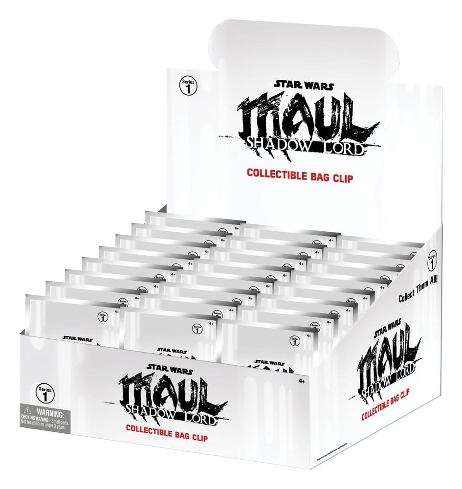Star Wars: Maul – Shadow Lord 3D Foam Táska Clips Serie 1 Készlet (24)