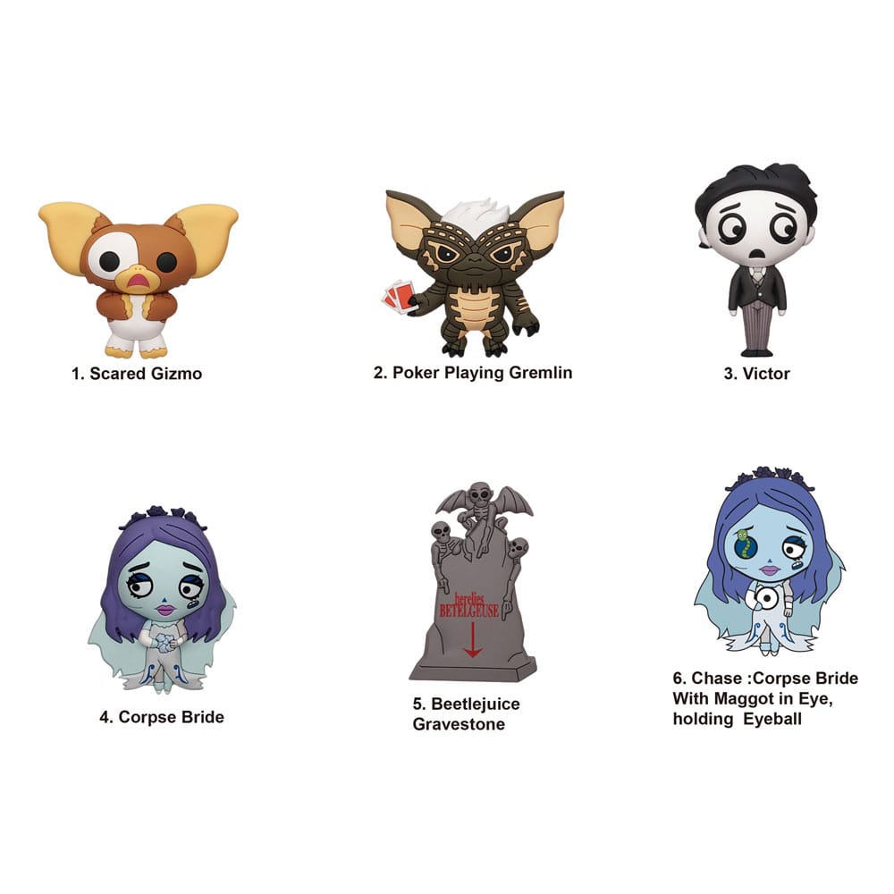 Thrills and Chills 3D 3D Mágnesek Series 1 Készlet (12)