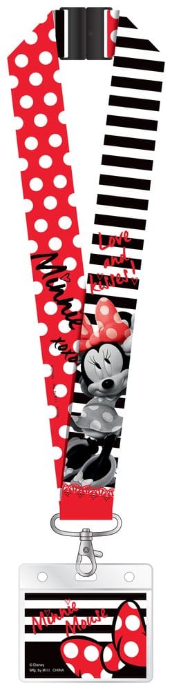 Mickey Mouse Deluxe Lanyard  Kártyatartó Minnie