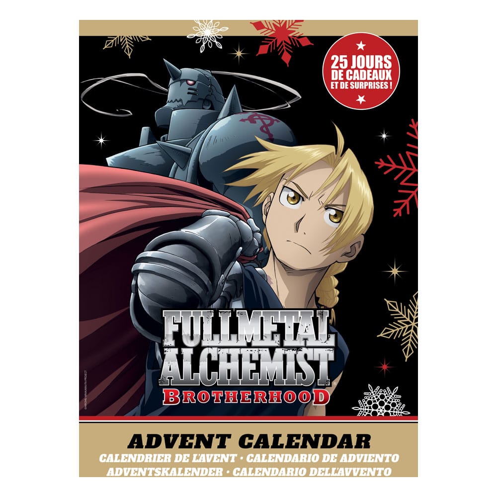 Fullmetal Alchemist Adventi Kalendárium