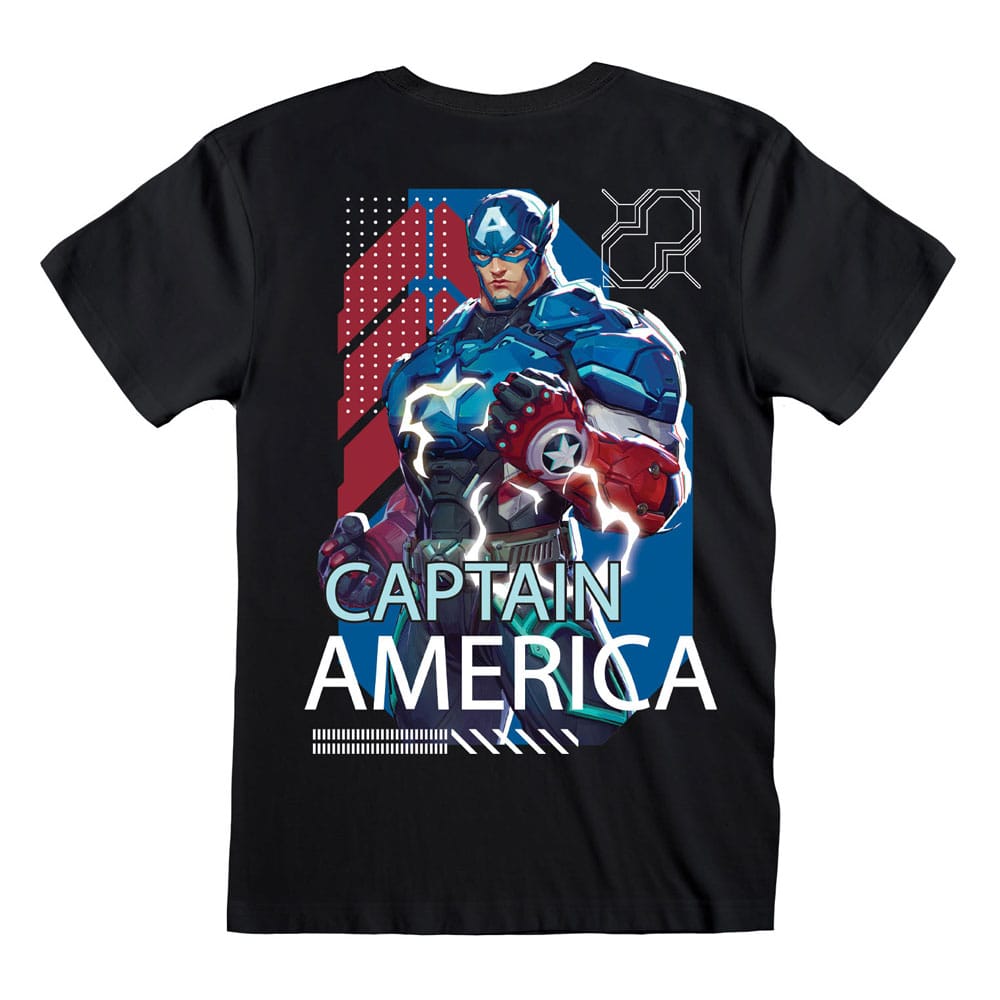 Marvel Rivals Póló Captain America Size S
