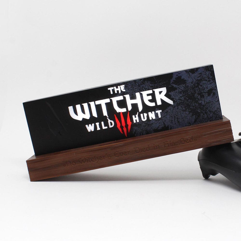 The Witcher Led-lámpa Wild Hunt Logó 22 cm