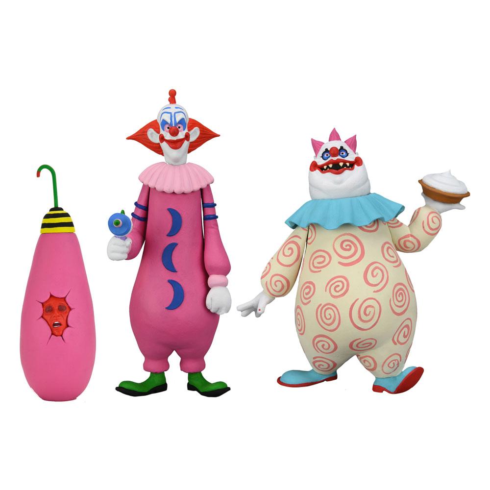 Killer Klowns from Outer Space Toony Terrors Akciófigura 2-Csomag Slim & Chubby 15 cm